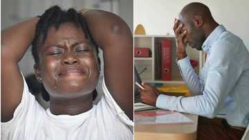Nigerian woman leaves cheating husband's house after inviting female friend to live with them