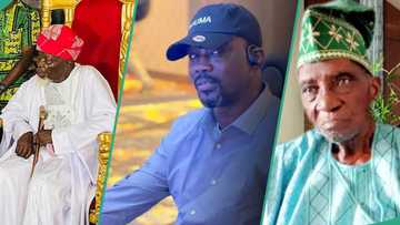 Pasuma shares rare photo of his biological dad as he turns 88, many react: "We thought you're Agbako‘s son"