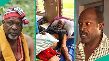 Veteran actor Tom Njemanze down with prostate cancer, colleague begs for money: "Where AGN?"