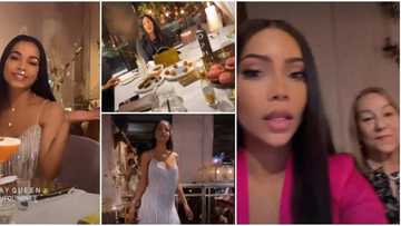 BBNaija Maria's family members spotted in photos as they attend her lookalike sister's birthday party