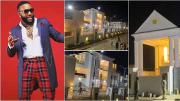 Kcee shows off his newly built mansion in Anambra state, says 'Christmas gift to myself' (video)