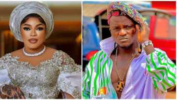 "Abi you dey ment?" Knocks as Bobrisky expresses love for Portable after singer acquired a new Range Rover