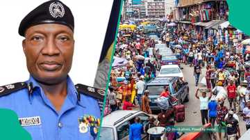 Police repel bank invasion in popular Lagos market during riot, arrest 18 suspects