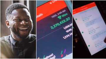 Nigerian man wins N2.2 million in sports bet after playing with just N1k, video of his excitement goes viral