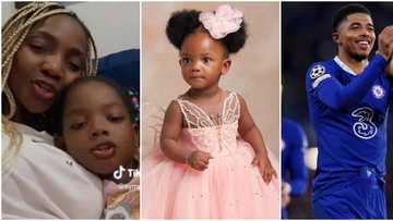 “Chelsea come on now”: Cute video of Simi’s daughter Deja excites Blues fans after win over Dortmund