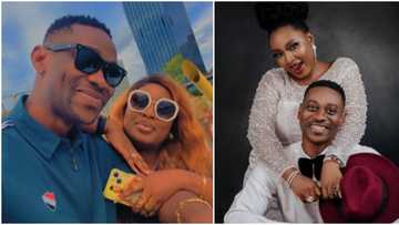 "In you I found everything": Lateef Adedimeji gushes over wife on vacation as they mark 6 months anniversary