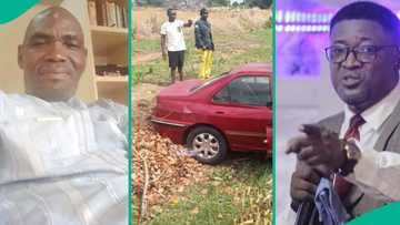 Man who visited scene of Pastor Azzaman's car accident shares what he found, releases pictures