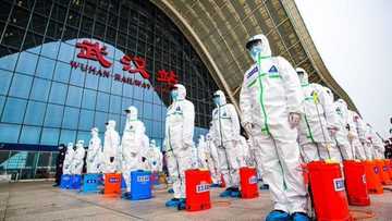 BREAKING: Chinese doctors finally arrive Nigeria to deal with coronavirus