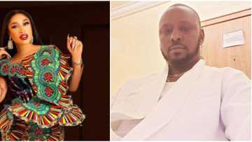 We no be levels: Tonto Dikeh drags Kpokpogri, tells him to return diamond, Hermes slippers she bought for him