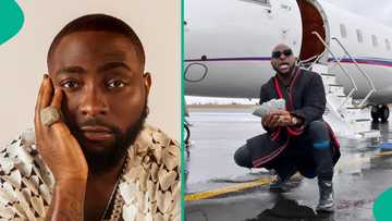 Davido: "I’ll be a vulcaniser in my next life," OBO hints at acquiring 3rd jet as he taunts trolls