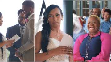 Bride calls colleagues out on wedding day after they said the man wasn't interested in her, clip causes stir