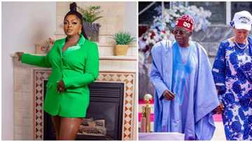 "Why she disable comment?" Reactions as Eniola Badmus shows love to Tinubu and his wife