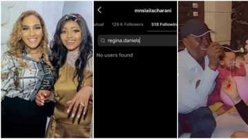 Regina Daniels’ co-wife Laila unfollows actress as she vacations with their billionaire husband abroad