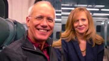 Couple who met on a train on Christmas day recount marital experience 10 years after