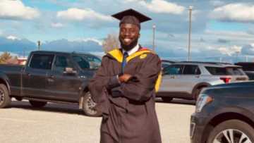Holy Ghost's speed and favour - Man celebrates getting many job offers after his master's degree