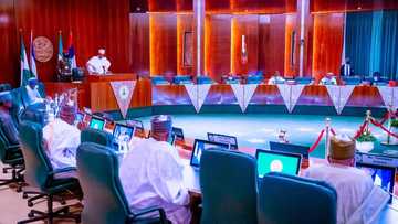 You could have been trekking from Lagos to Ibadan if I didn't build road, rails - Buhari tells Nigerians