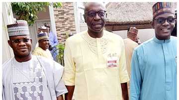 Edo 2020: Buni, Yahaya Bello, Ize-Iyamu sun gana a Abuja don shirya matakin da APC zata dauka