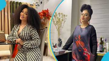 Nadia Buari rocks Muslim outfit, drops lovely message to mark Eid ul-Fitr