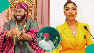 "Tonto Dikeh carries grace": Reactions as Churchill steals spotlight at Abuja naming ceremony