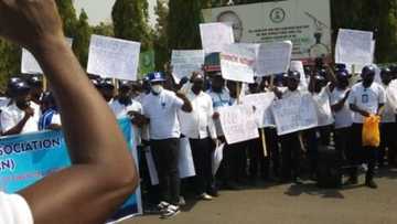 Hotunan masu zanga-zanga da suka mamaye majalisar dattawa