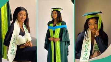 Veritas University student bags OND, HND, PGD and MSc at young age, posts video to celebrate