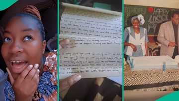 Lady discovers love letters mum wrote since 1991, her sentences get attention: "She was gone"