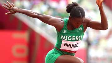 Emotional video shows moment Nigeria's 1st Olympics medalist shouted 'God of Oyedepo' before going on to win bronze