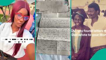 Nigerian lady shares letter dad wrote to mum after being robbed in 1987, post generates buzz