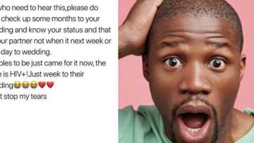 Story of couple who found out one of them was HIV+ a week to their wedding goes viral, reactions follow