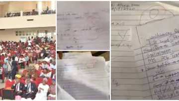 Leaked answer sheets of FUTA students show mass failure as many had 0/30, video sparks reactions