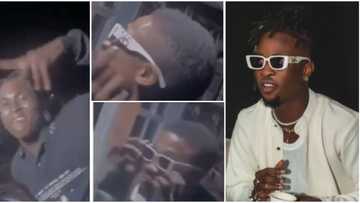 They've made it in life: Reactions as boys jubilate after allegedly 'obtaining' Laycon's shades at an event