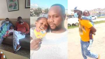 She couldn't make it despite giving her my kidney - Husband raises child alone after wife's death