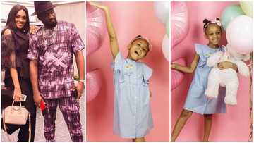Jude Okoye and his wife share adorable photos to celebrate their daughter's 5th birthday
