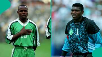 Victor Ikpeba discloses what Peter Rufai did for him, video: "He's a big brother"