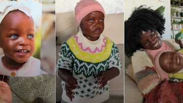 "So gorgeous": 2-year-old black girl with icy blue eyes gets featured in global book, mum reacts in awe