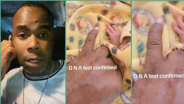 "No need for DNA test": Dad compares little daughter's finger to his, spots resemblance in video