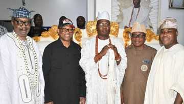 Peter Obi presents Labour Party's blueprint to top Yoruba leader, restates need for restructuring, others