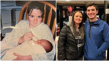 Mum meets her son who she gave out for adoption 20 years ago, founds out they both work in the same place