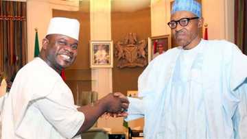 Yahaya Bello: Marasa godiyan Allah ne kaɗai ba su yi wa Buhari godiya