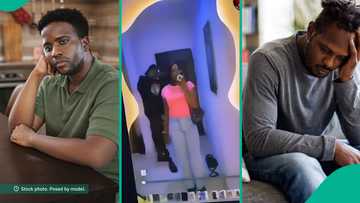 Man cries out, shares video of his wife allegedly with another man in hotel: "Because of iPhone 16"