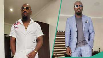Jim Iyke speaks about friendship, fans raise eyebrows: "I can sense he was brought up loveless"