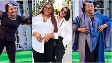 "One and only super woman": Regina Daniels' mum Rita bags law degree, shares photos from convocation