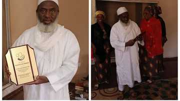 An baiwa Sheikh Gumi lambar yabon Jakadan zaman lafiya a Najeriya