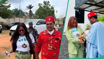 Blord's wife finishes medical school, goes for youth service, he shares plush pics: “Proud hubby”