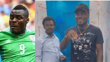 Stunning video of Super Eagles legend commissioning an elevator in his multi-million naira hospital emerges