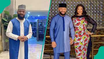 Yul Edochie hypes Judy Austin, calls her spiritual wife, clip trends: "Una don start una madness"