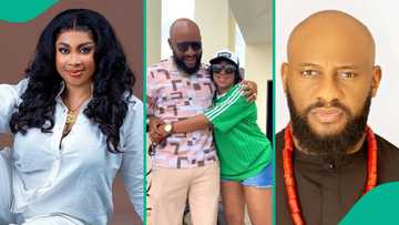 Amarachi Igidimbah clarifies her comment about Yul Edochie's marital status after backlash