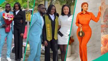 AY Makun celebrates his daughter as she graduates from school, shares moment with Mabel, fans react