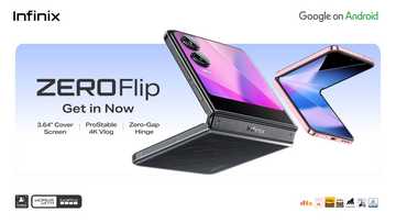 Take your #GRWM to the next level with Infinix ZERO Flip