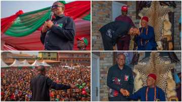 2023 elections: Again, Peter Obi campaigns in his strong territory, makes strategic promises, see photos